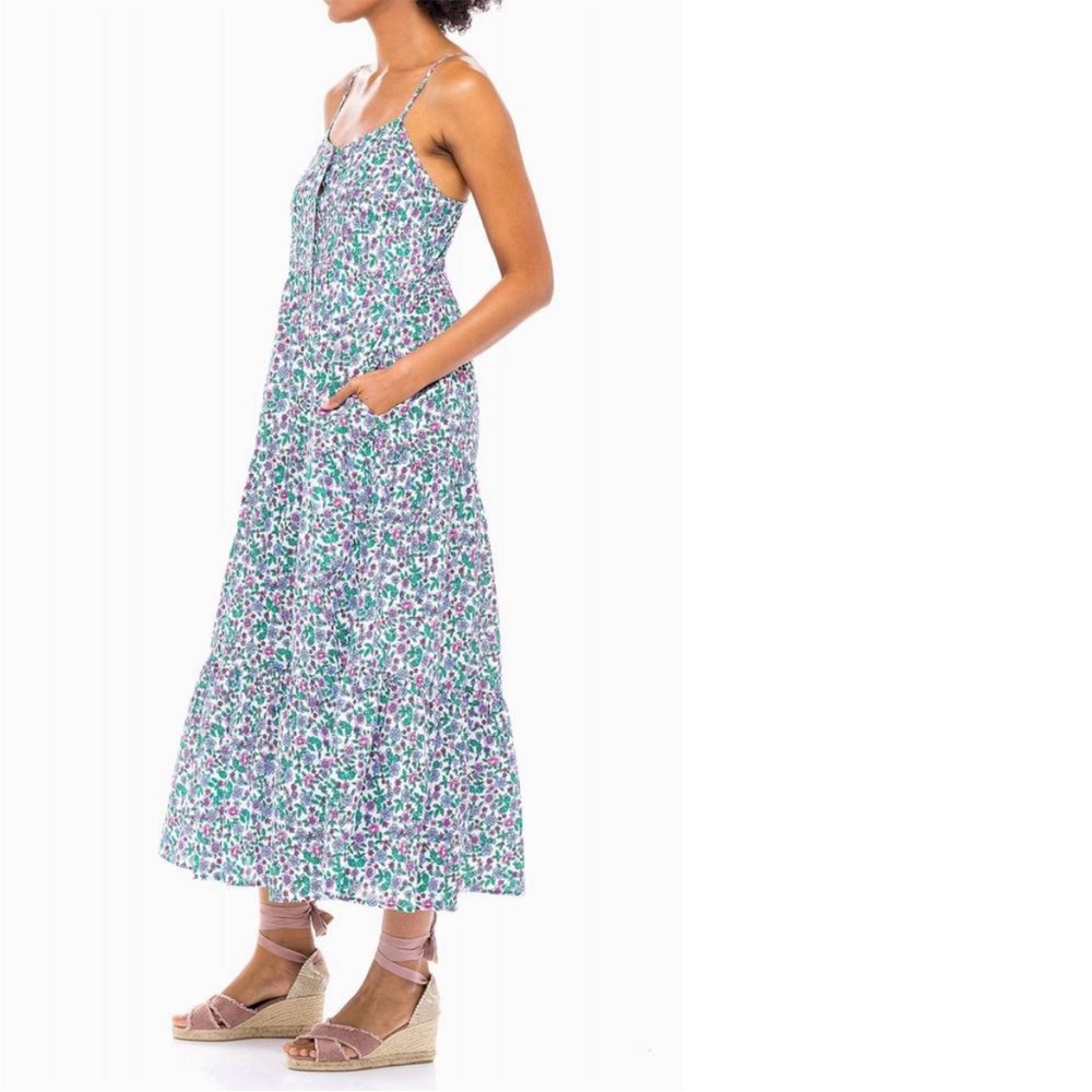 Nwt banjanan beryl dress in hedgehog white. Size Large